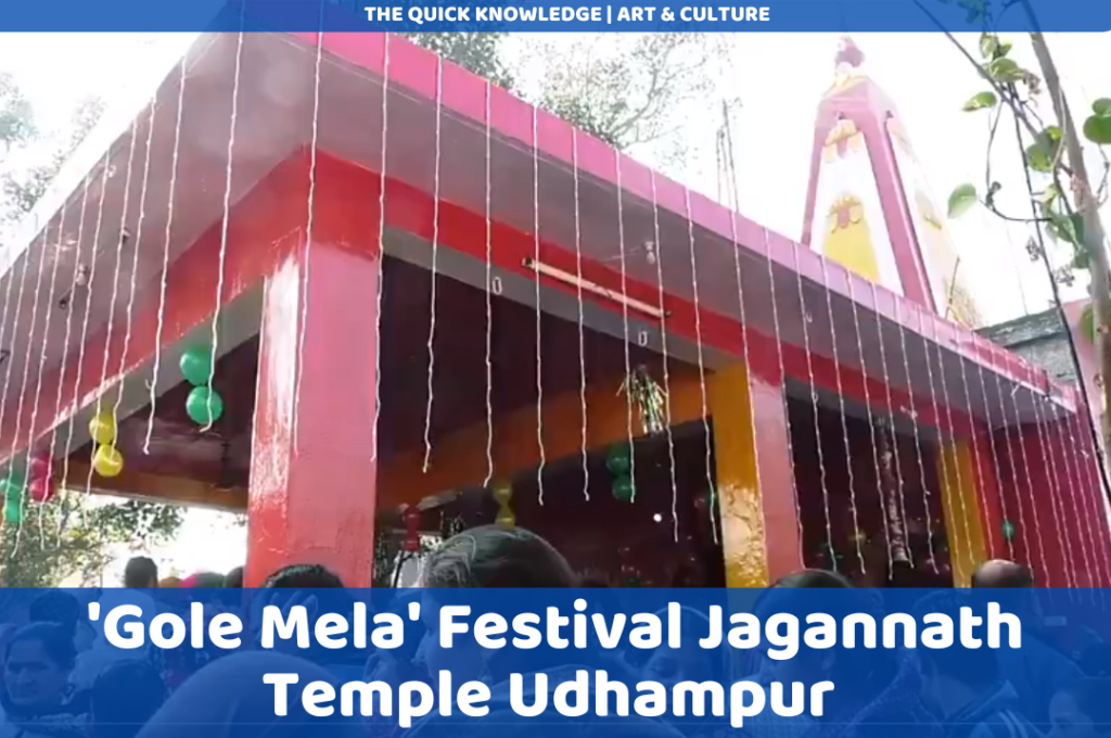 The Gole Mela festival of Jagannath Temple in Udhampur